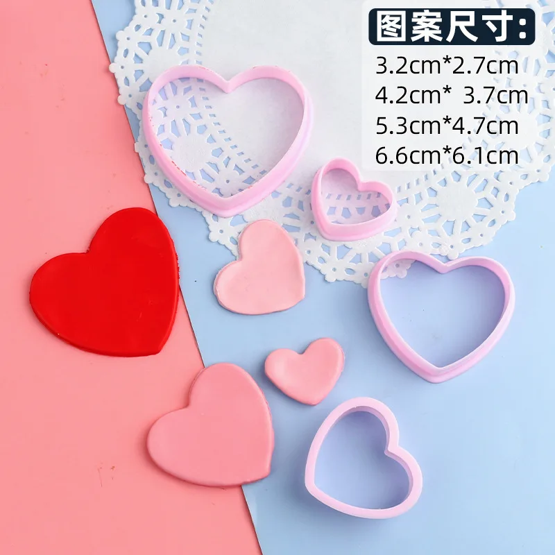 heart 4pcs