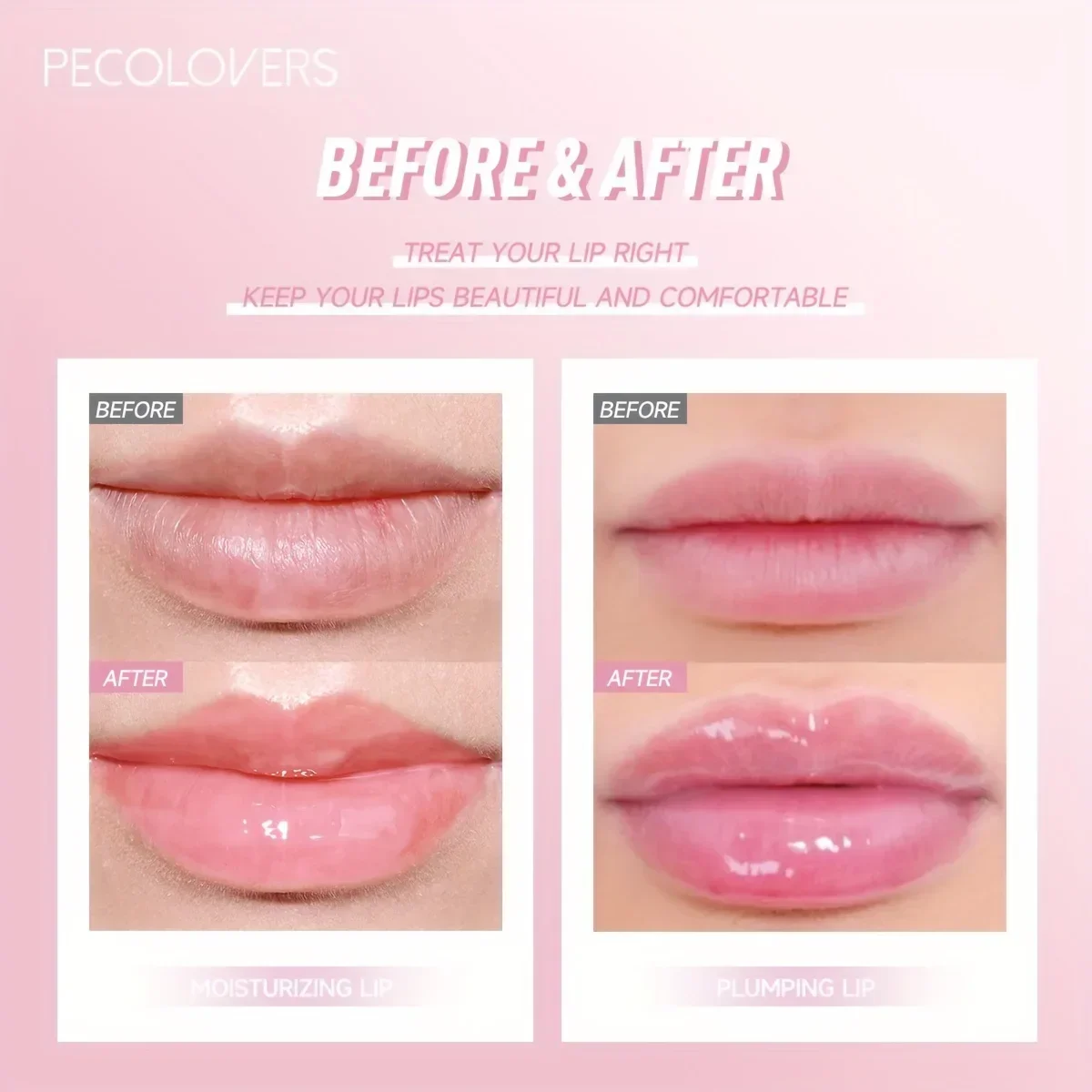 BIG Fruit Lip Oil Lip Enhancer Plumper Big Brush Moisturising Clear Lip Gloss Sexy Lip Makeup Care Cosmetics for Women Girl Lady 5