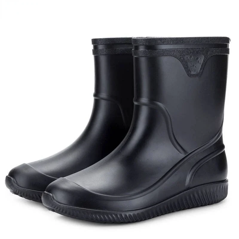 Winter Rain Boots Waterproof, Boots Men's Waterproof Warm