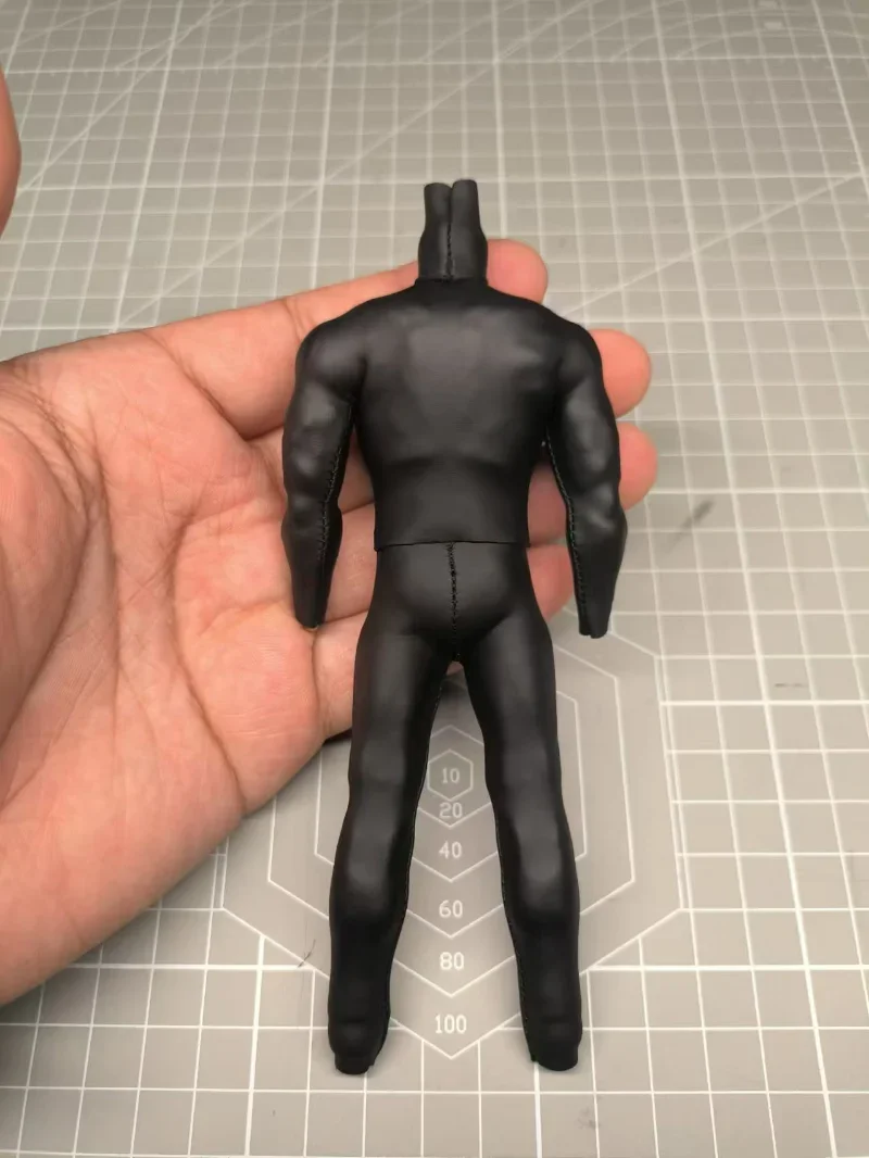 1/12 Scale Matte Black Jumpsuit Model for 6'' Notatoys Nt01（no Body）