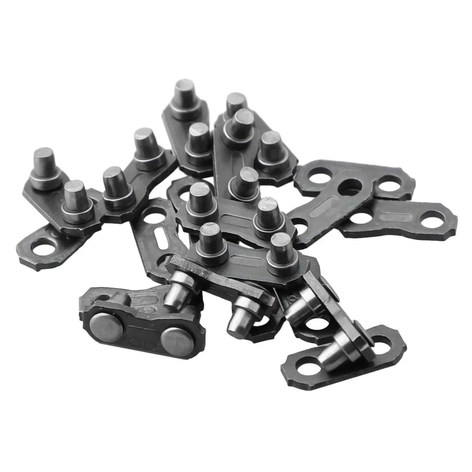 Kit Chain 10PCS Links For JOINING 325 058 Steel Chainsaw Joiners Part Replacement