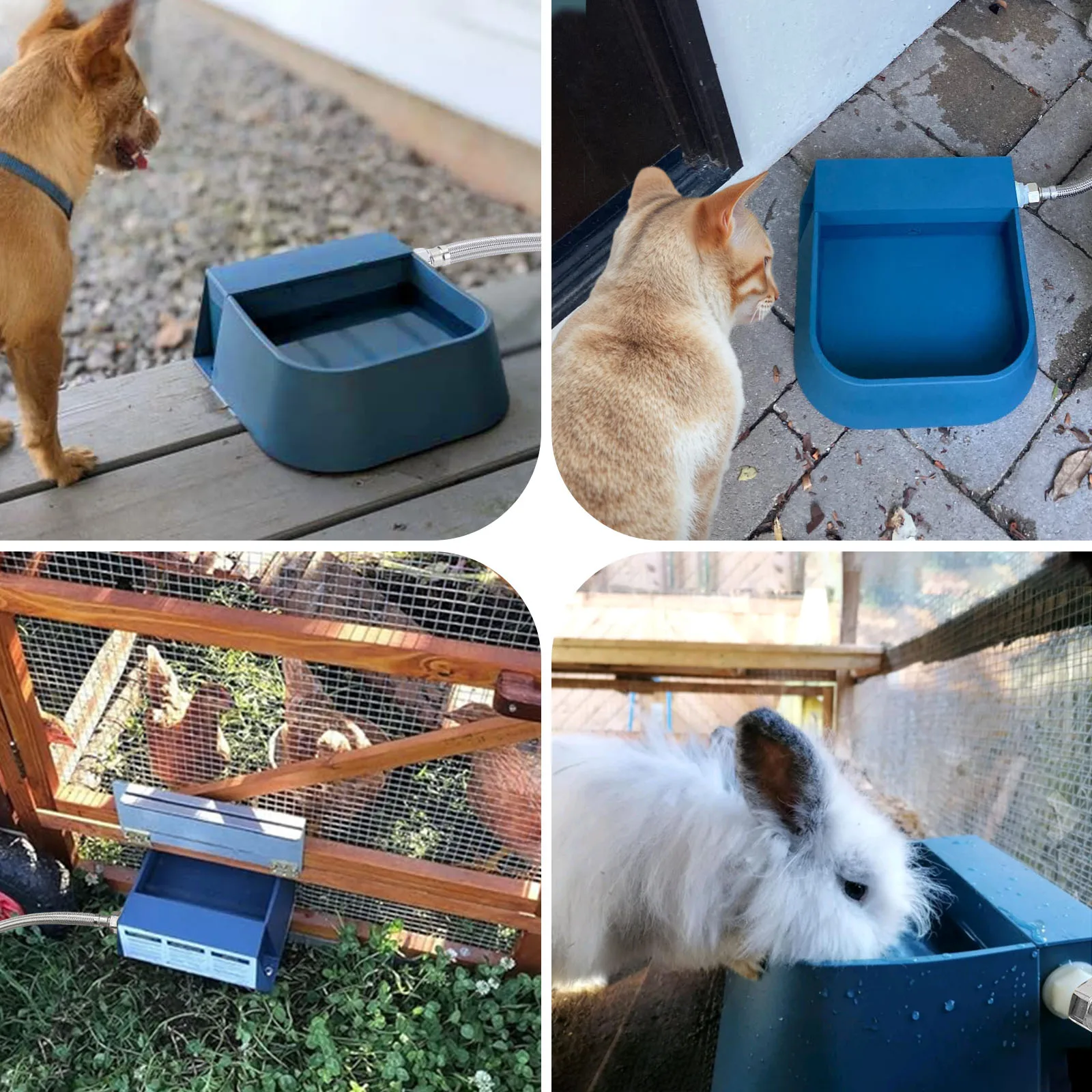 Automatic Water Bowl For Dogs Horses And Farm Animals_voghion.com