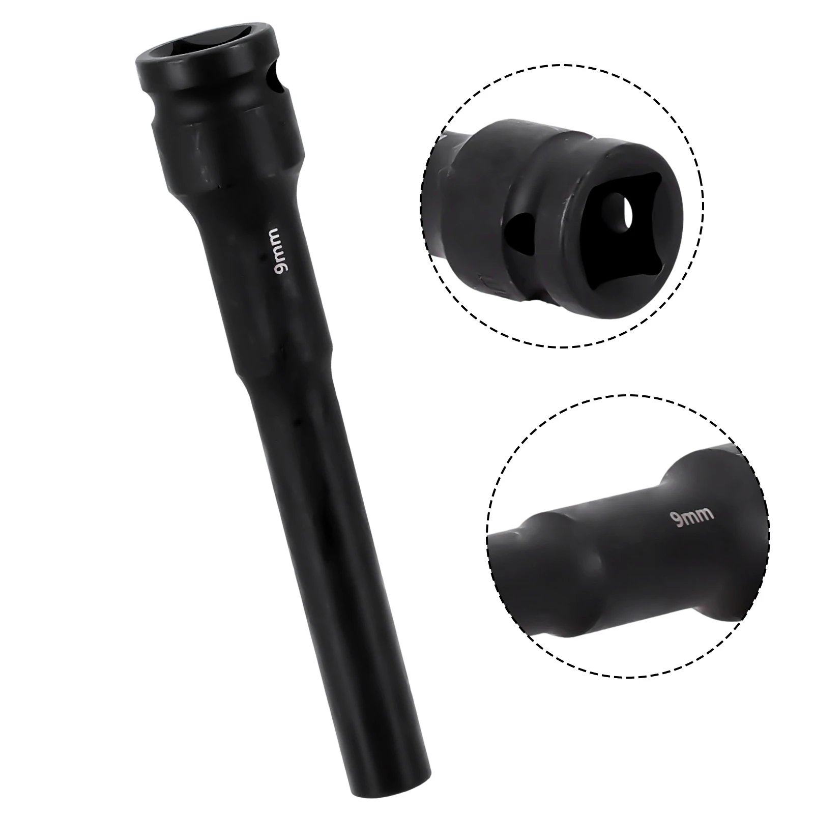 1 stücke 1/2 Stick Steckschlüssel Hex Buchse Kopf 8-24mm Adapter Spanner Konverter Innensechskant Vertiefung Luft kanone-Hülse – Detail 11