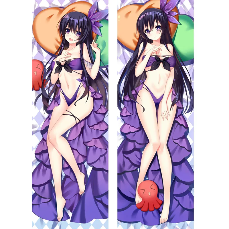 

Anime Date A Live Yatogami Tohka Bedding Dakimakura Bikini Hugging Body Pillow Cover Otaku Cosplay DIY Custom Cushion Pillowcase