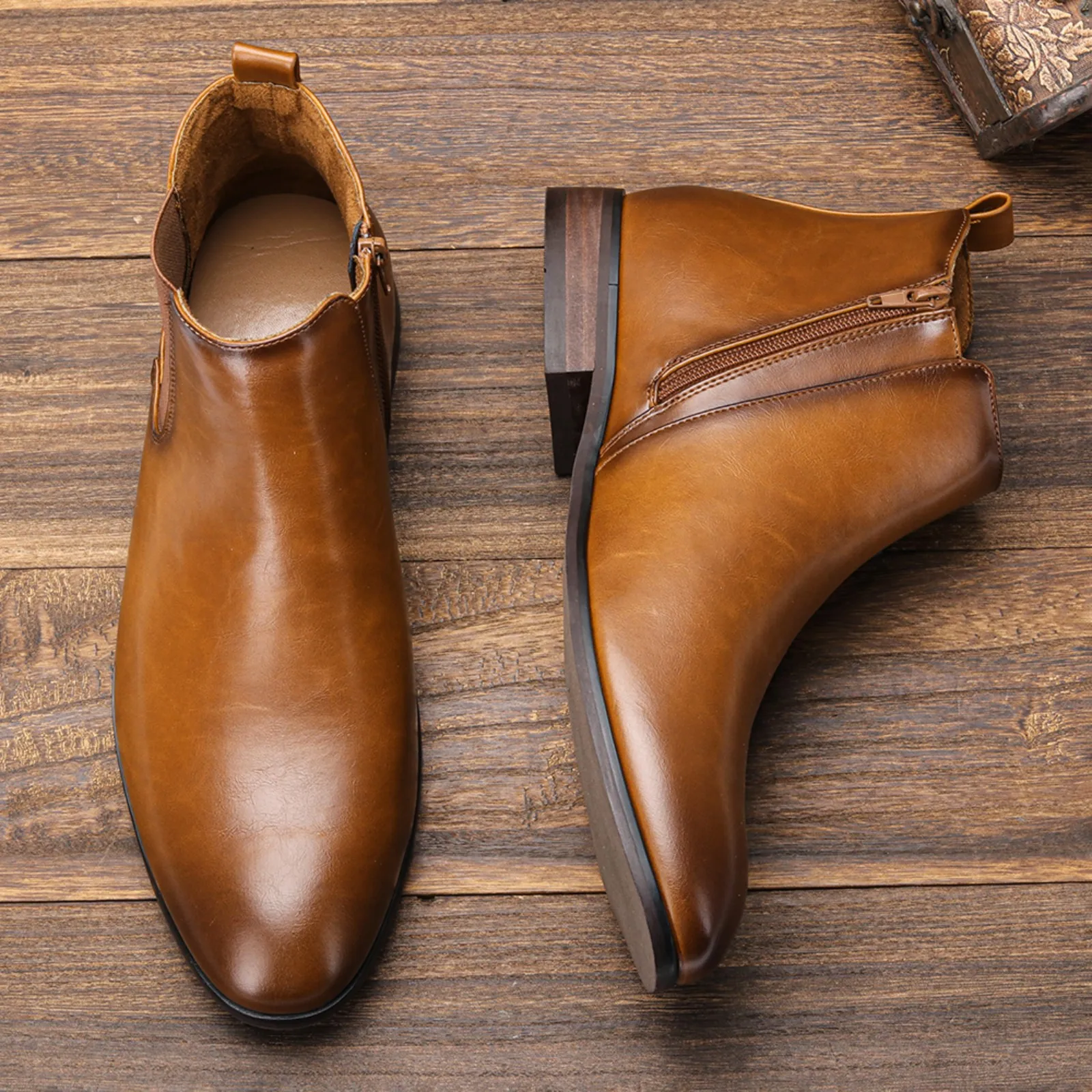 チェルシーブーツ ECCO Metropole Zurich ウィメンズ レザーチェルシーブーツ