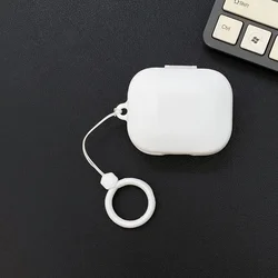 Charming Full Coverage Silicone Headphone Case - Protective Cover for Oneplus Pro (White)