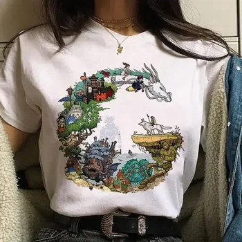 Summer Comfortable Casual Short Sleeve T-Shirt Japanese Anime Harajuku Cute Clothing T-Shirt Women's Clothing Fashion Top Y2k 1