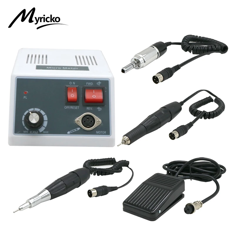 

Myricko Hand Grinder Power Handpiece Micromotor Dental Lab N3 Marathon Polishing 35K Rpm 102L/18L/204L Handle Myricko