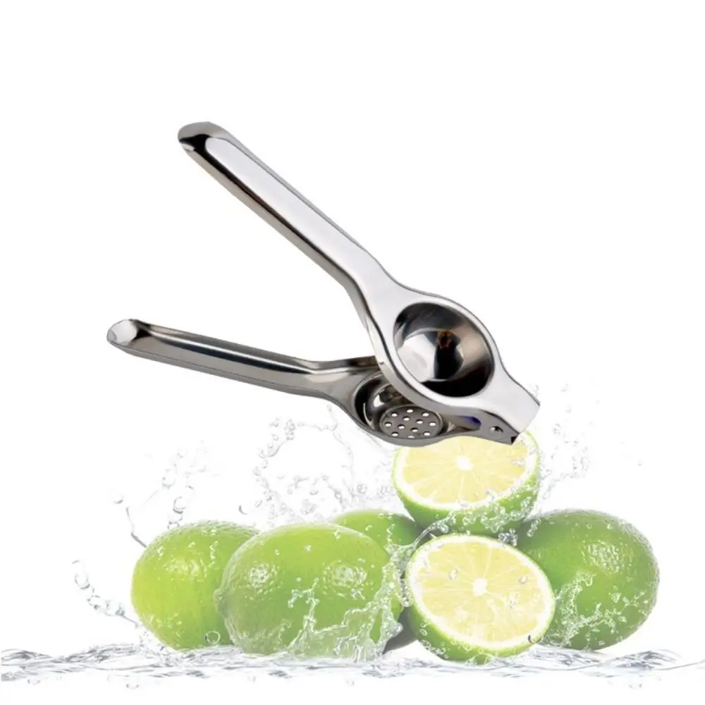 Fruit Juicer Lemon Squeezer Juice Squeezer 1pcs Lemon Squeezers Juicer Manual Press Stainless Steel Lime Citrus Fruit Extractor