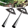 All-Steel Hardened Hollow Hoe Handheld Weeding Rake Planting Vegetables Farm Garden Agriculture Weeding Tool Dropshipping 1