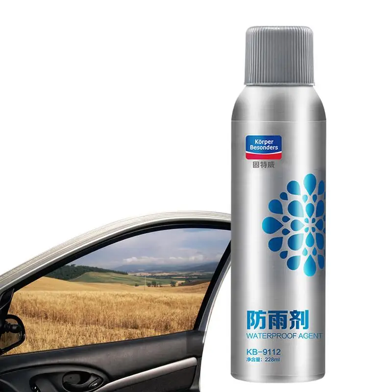 

228ml Auto Universal Waterproof Rainproof Agent Car Coating Windows Waterproof Rainproof Liquid Auto Window Glass Cleaner Car-st
