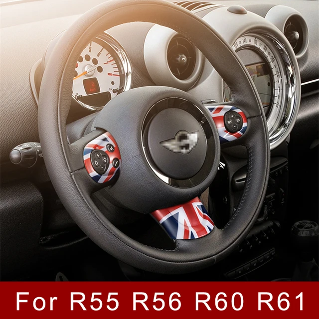 Autocollant de centre de voiture Decals Décoration pour Bmw Mini Cooper R56  / r55 Countryman R60 Intérieur Voiture Styling Accessoires