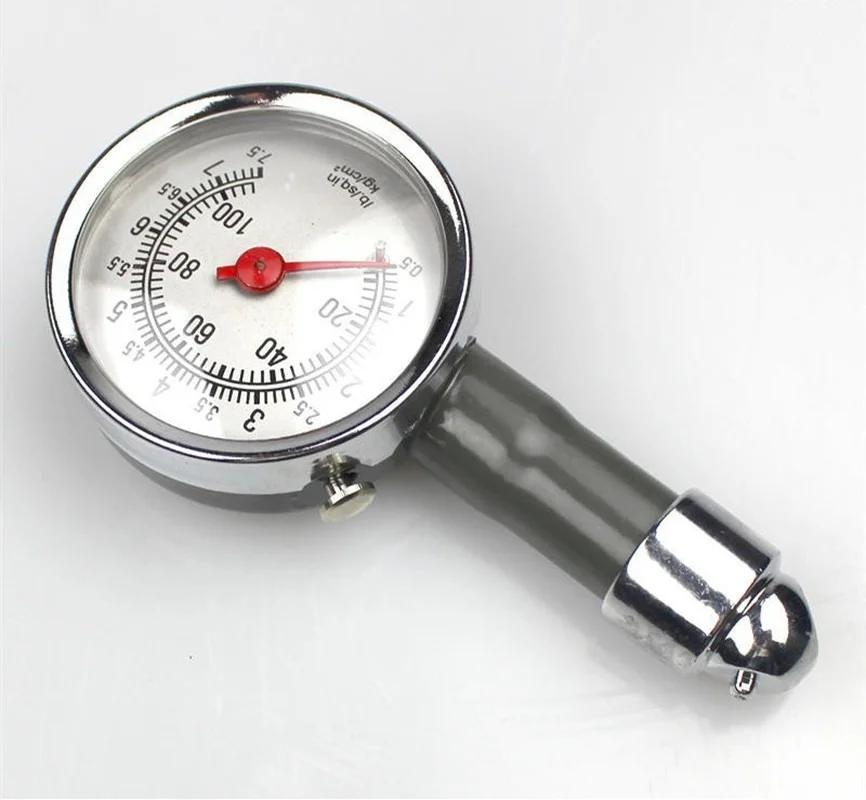 High Precision Car Tire Pressure Gauge Metal Auto Air Pressure Meter
