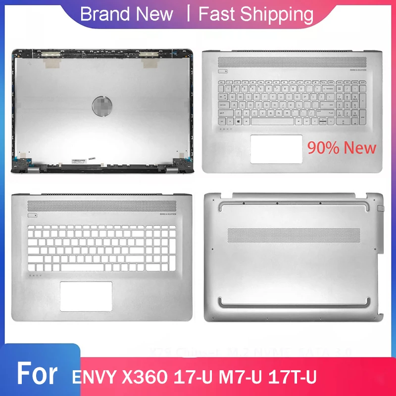 Nuova Custodia Base Inferiore Per Hp Envy X360 17-U M7-U 17T-U Laptop Lcd Cover Posteriore Cornice Anteriore Poggiapolsi Con Tastiera Coperchio Poster