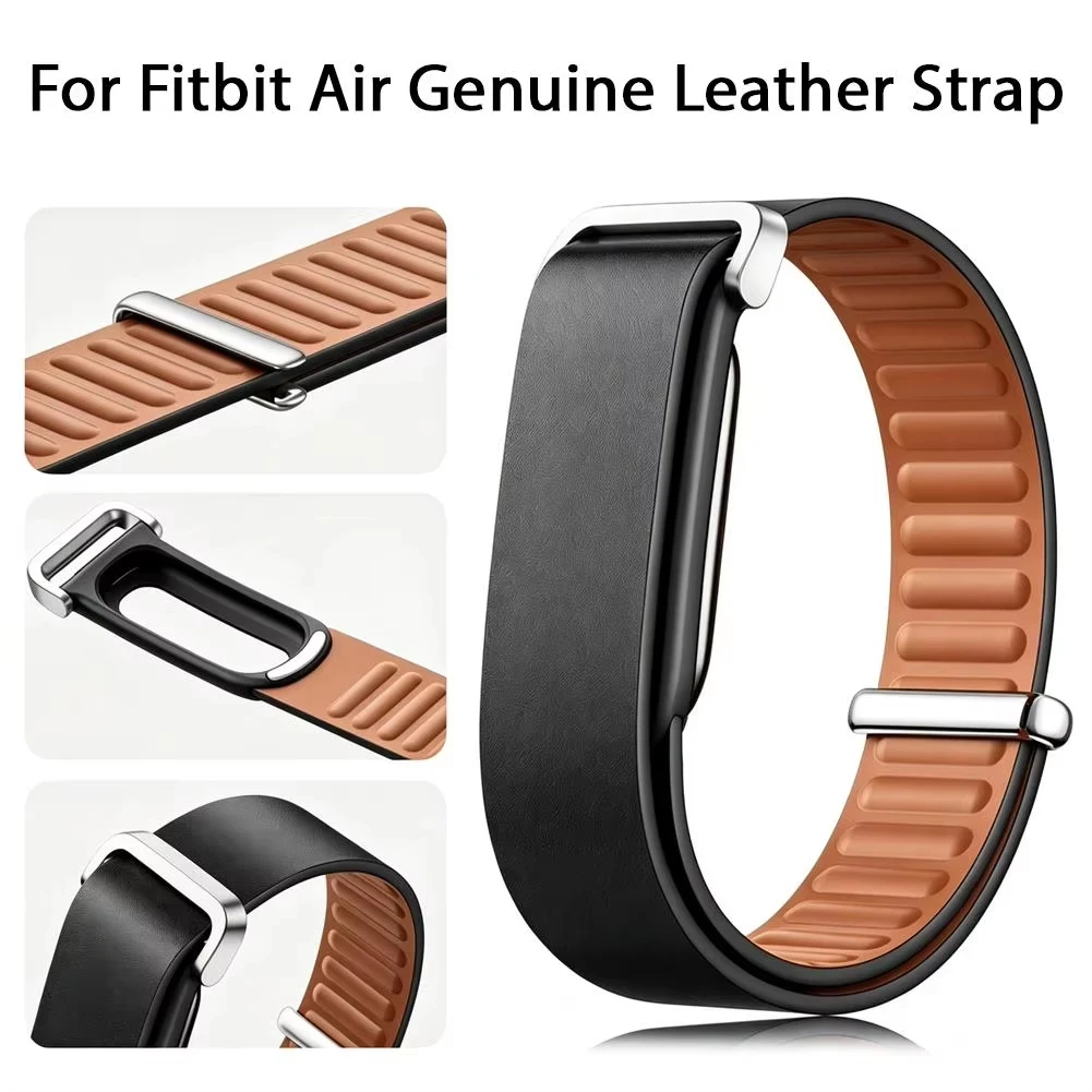 Premium PU Leather Loop Strap – Adjustable, Comfortable Replacement Band for Smartwatch