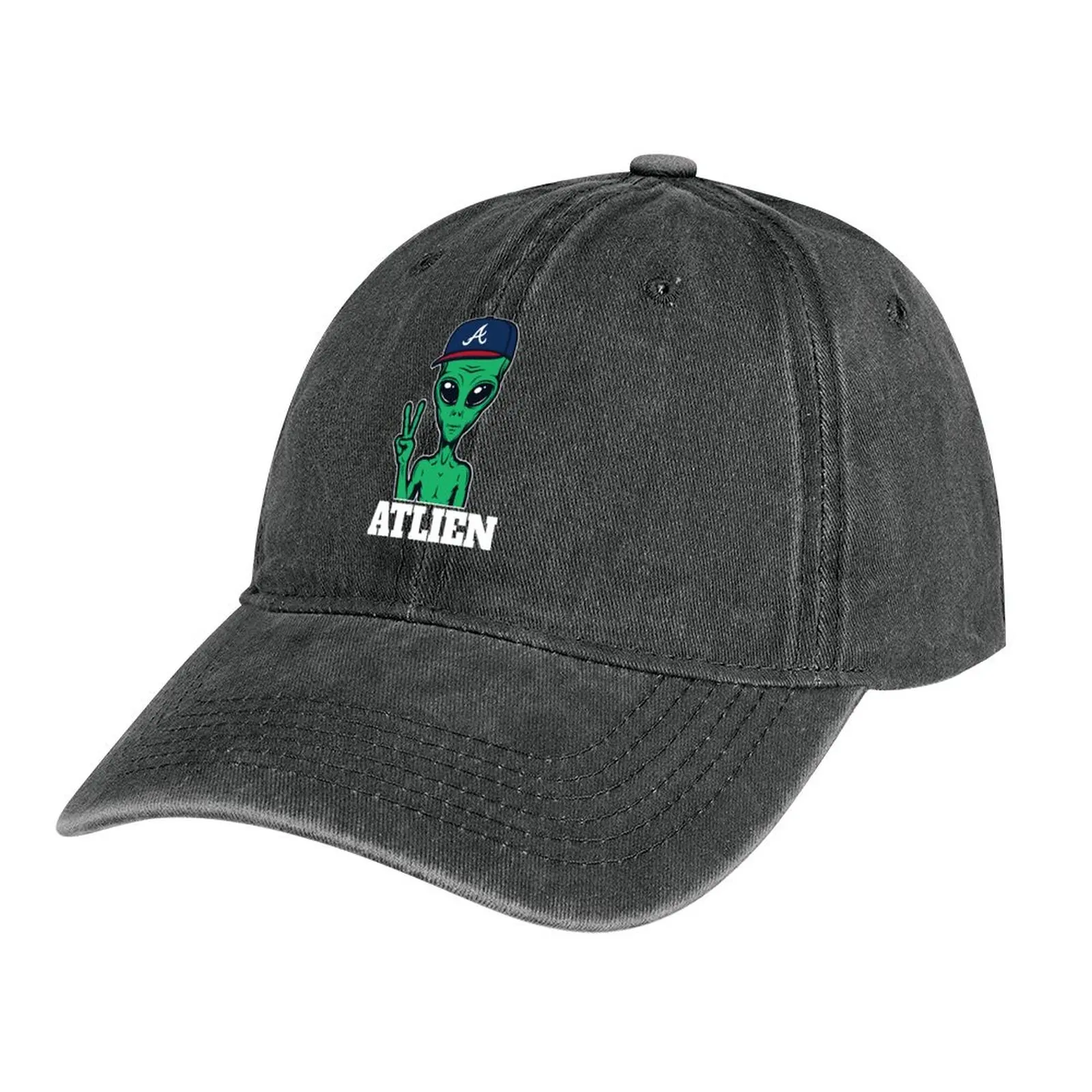 

Atlanta Green Atlien Cowboy Hat cute Hat Man Luxury Sunscreen Golf Men Women's