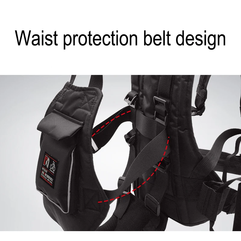 Cintura di sicurezza per bambini imbracatura di sicurezza per moto cintura di protezione di sicurezza per auto elettrica regolabile per accessori per moto per bambini - immagine 4