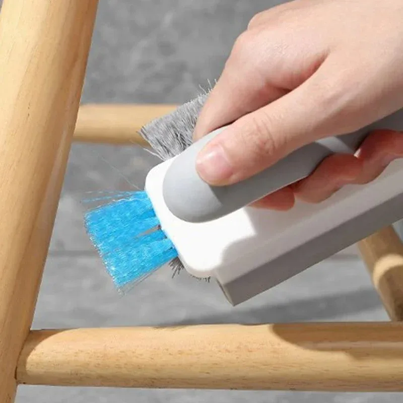 Useful Things for Kitchen Gadgets Cleaning Tools 4-in-1 Tool Dish Soap and Ceramic Tile Floor Brush Bathroom Supplies Tub Home - 2