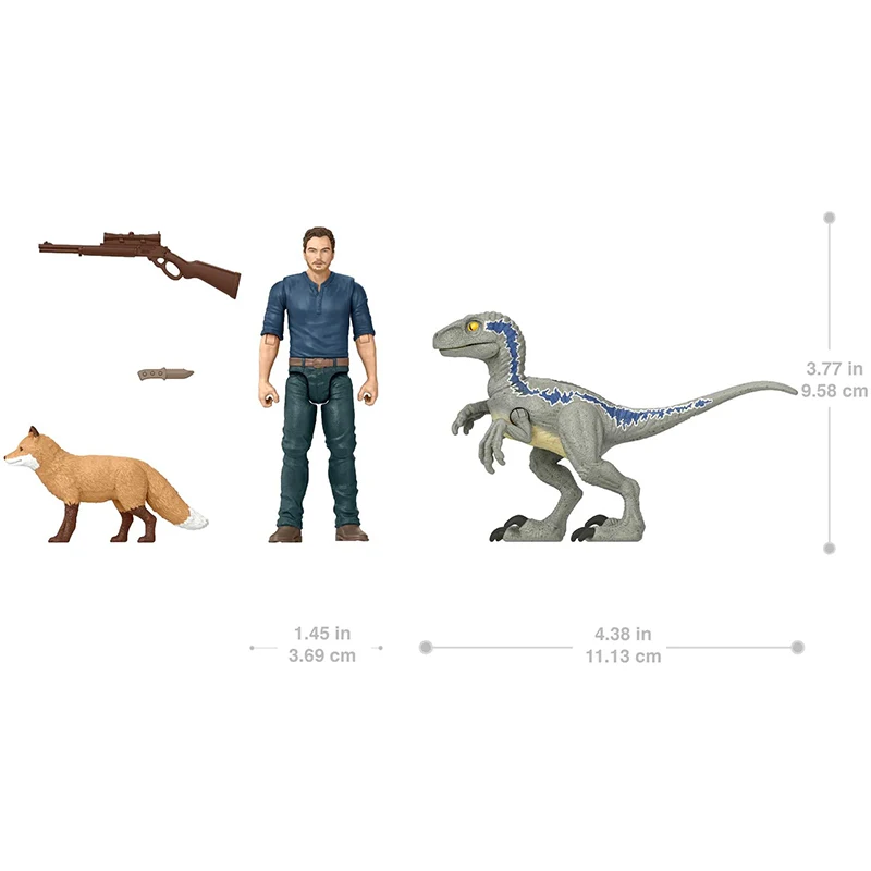 Jurassic World Dominion Owen and Velociraptor Beta Human and