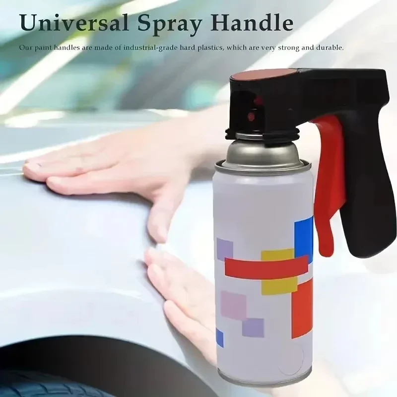 Plastic Portable Spray Paint Handle Universal Reusable Car Color Changing Film Pasting Self Spraying Hand Spray Gun 1 Pcs spray gun