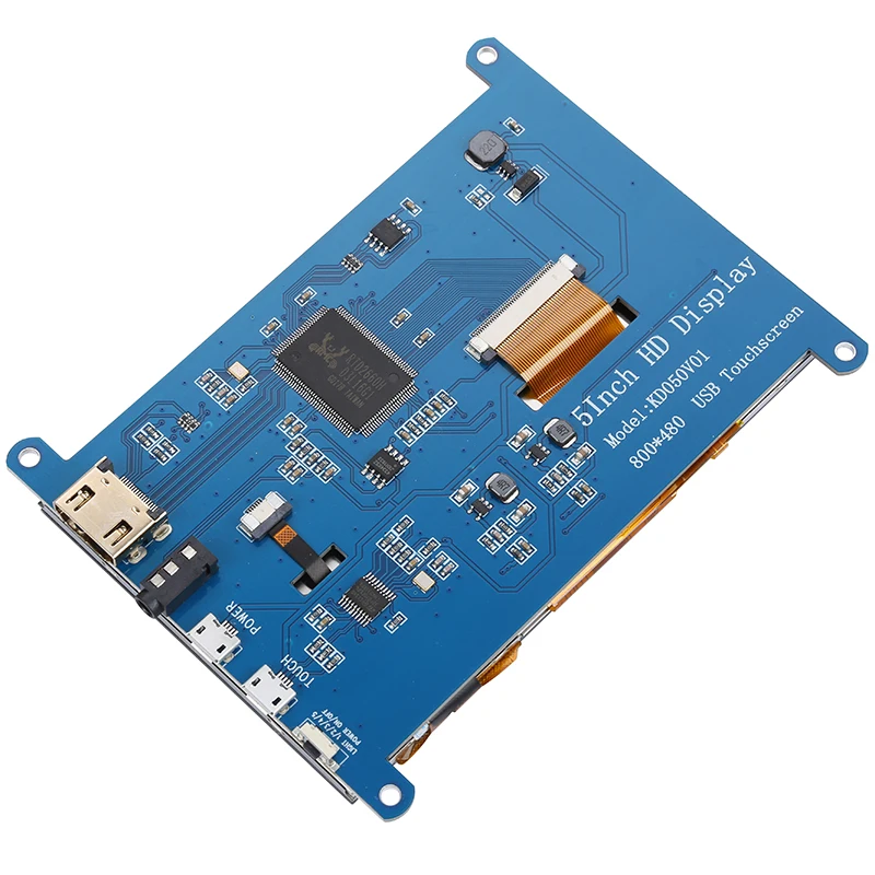 TFT LCD ÷ ġ ũ , USB HDMI ȣȯ,   4B 3B + AIDA64, 800x480 RGB ȼ, 5 ġ, ǰ