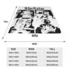 Super Warm Blanket Travel Duki Argentine Rapper Rockstar Music Bedding Throws Singer Flannel Bedspread Chair Sofa Bed Cover 6