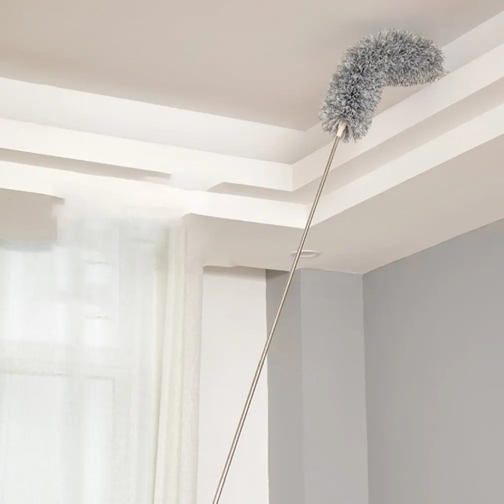 Extended Feather Duster Retractable Household Cleaning Ceiling Dust