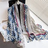 Design Print Cotton Linen Scarf for Women Fashion Autumn Shawl Wraps 180*90cm Beach Stoles Hijab Foulard Echarpe Bandana 2022 1