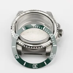 Ceramic/Alloy Watch Bezel Insert with Engraved Numbers for Men's Automatic Watches (GREEN)