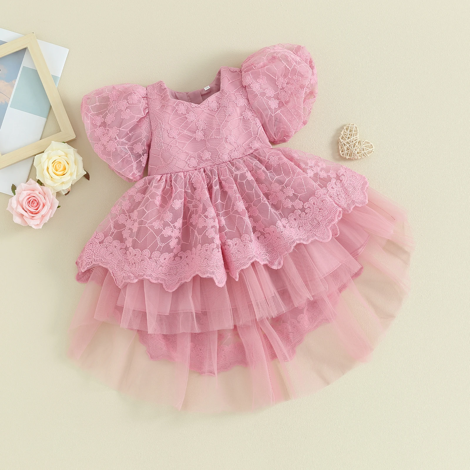 Рисунок 4 - Детское платье с цветочной вышивкой