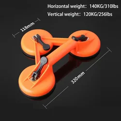 Heavy-Duty Glass Suction Cup Handle for Lifting and Repair Tasks (Type D)