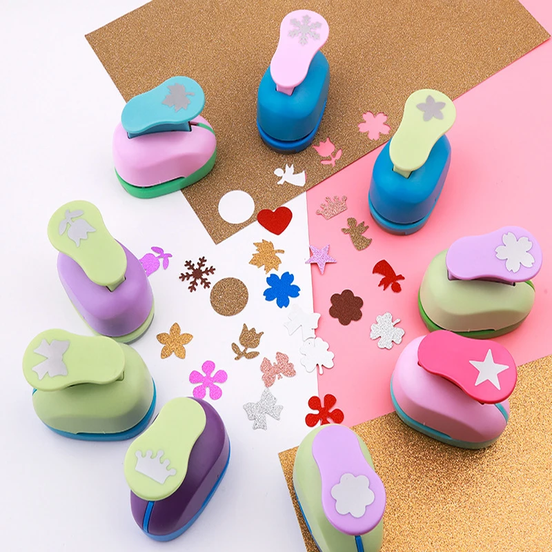 DIY Craft Hole Punch Kids Scrapbook Paper Puncher Paper Cutter Flowers Punch  Scrapbooking Punches Embossing Cutter Puncher