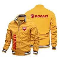 Veste de moto DUCATI pour hommes, veste d'extérieur décontractée à la mode, fermeture éclair, protection solaire, vêtements de cyclisme pour hommes, printemps-été 6