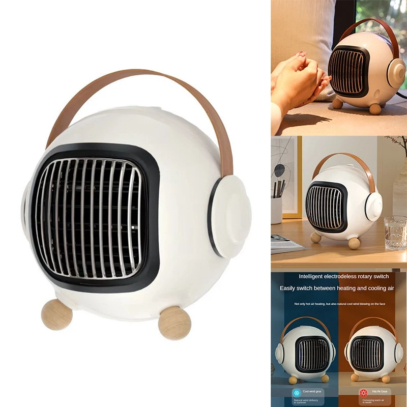 

Mini Heater Fan 800W Portable Heater Desktop House Multifunction Room Warmer Table Office Warmer Machine EU Plug