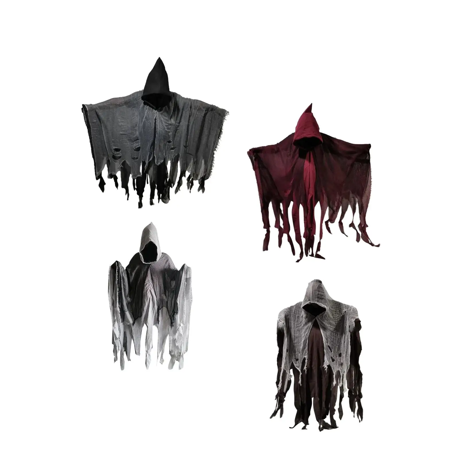 

Halloween Capes Fancy Dress Costume Accessory Clothes Spooky Cloak Cosplay Costume for Carnival Party Halloween Prom Photo Props