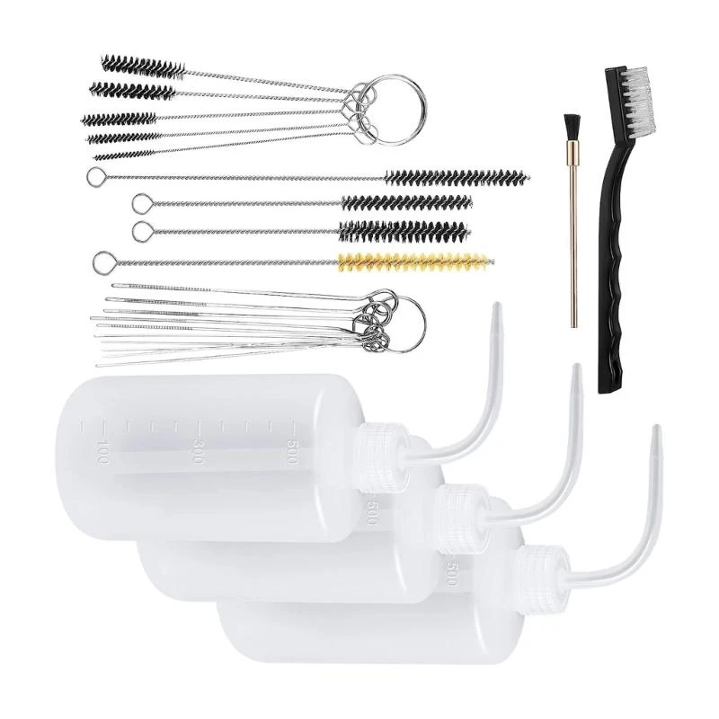 24Pcs Multipurpose Sprayer Cleaning Set for Efficient Paint Maintenance