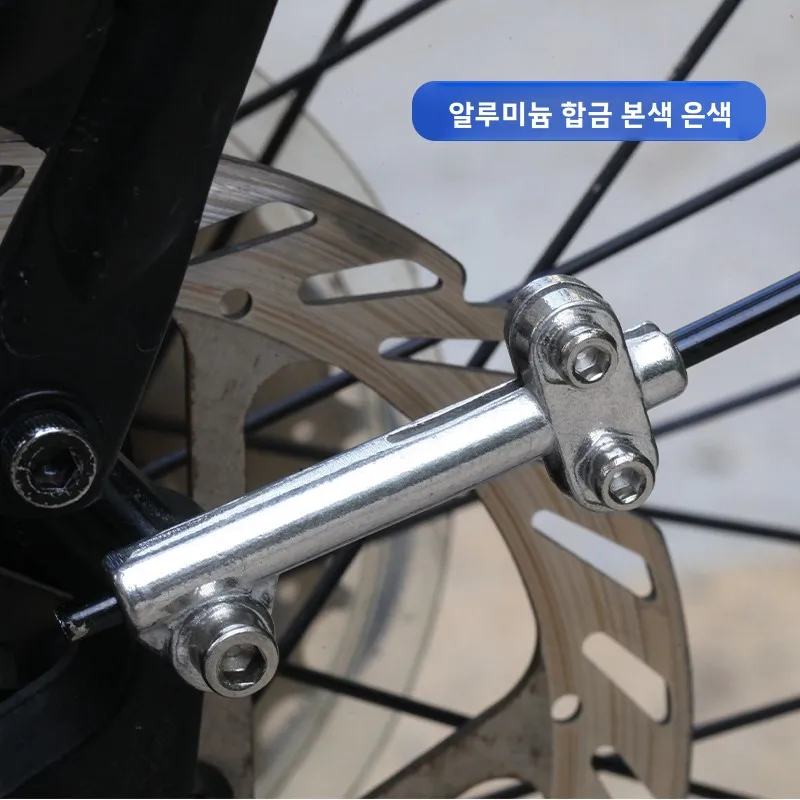 산악 자전거 여행용 자전거 전체 덮개형 머드가드 금속 액세서리 조절 가능한 알루미늄 합금 연장 튜브 강화