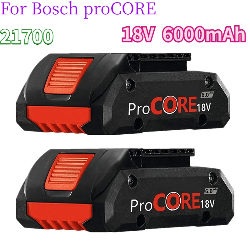

Verbesserte18V6,0AhLi-IonBatteriefürProcore1600A016GBBosch18 Volt Max, беспроводной силовой уплотнитель, 2100 zellen Gebaut-in