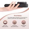Cordless straightener comb, portable straightener comb, suitable for women, USB rechargeable, mini lightweight straightener 6