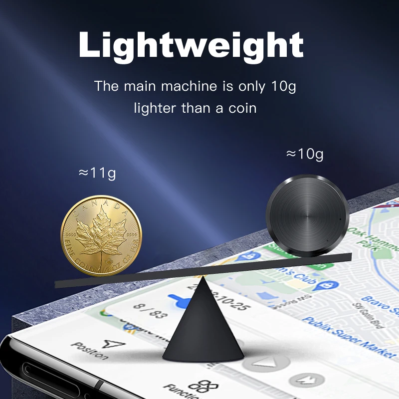GPS Tracker Strong Magnetic Car Vehicle Tracking Anti-lost Anti-theft Device Mini Portable Precise Positioning GPS Locator
