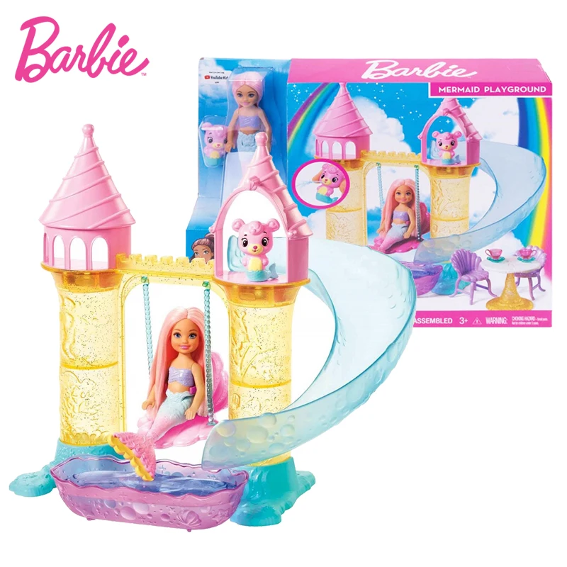 Tanio Oryginalny Barbie Dreamtopia syrenka lalki kolorowe włosy bajki Bjd