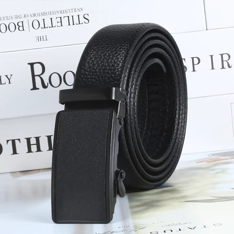 

Male Automatic Buckle Belts for Men Authentic Girdle Trend Men's Belts Ceinture Fashion Designer Women Jean Belt Luxury