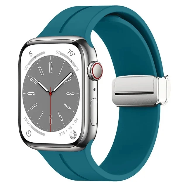 Magnetic Buckle Silicone Strap