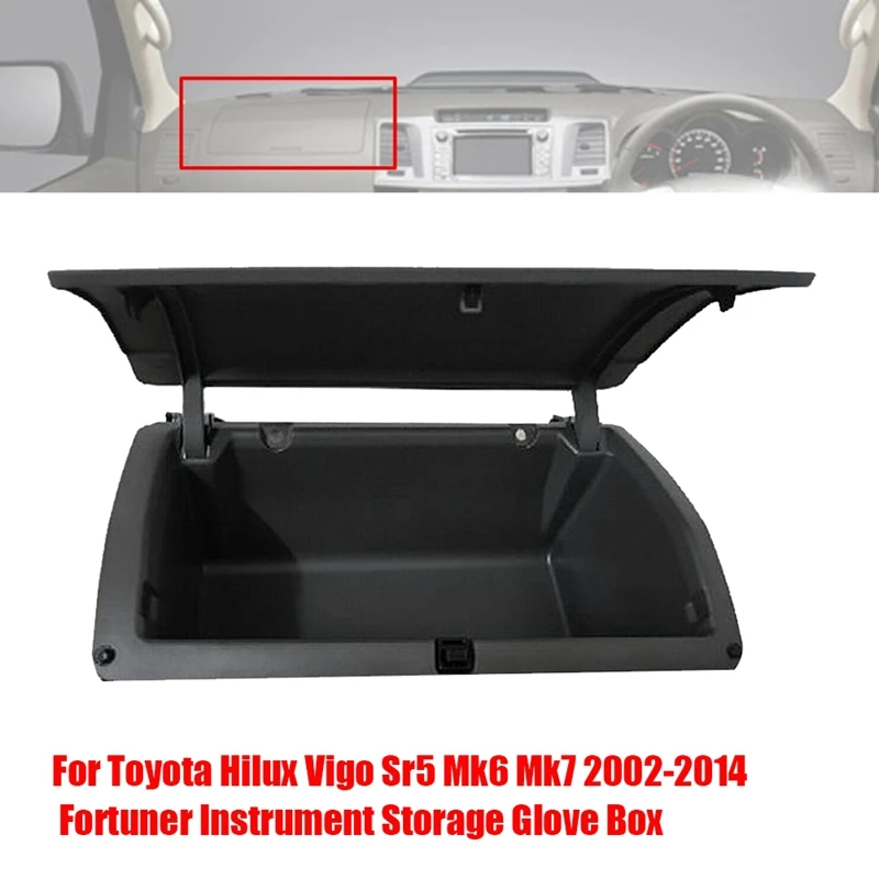 

Автомобильный ящик для хранения инструментов 55042-0K020 для Toyota Hilux Vigo Sr5 Mk6/7 02-14 Fortuner Dash, ящик для перчаток 554410K010