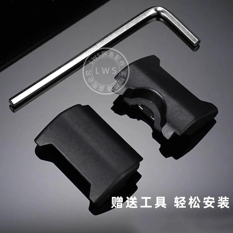Enhanced Rubber Strap & Stainless Steel Bracelet Adapter