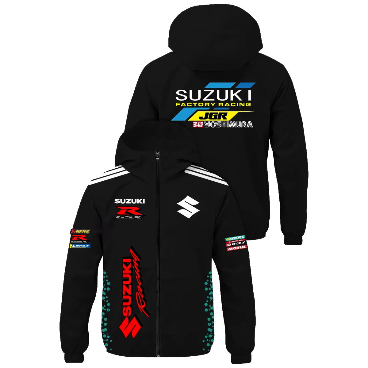 2025 Suzuki Team Driver Racing Motorcycle Jacket, Car Suit