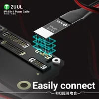 كابل باور سبلاي 2UUL PW01 8-in-1 لتشغيل الآيفون من 8 إلى 16 Pro Max 5