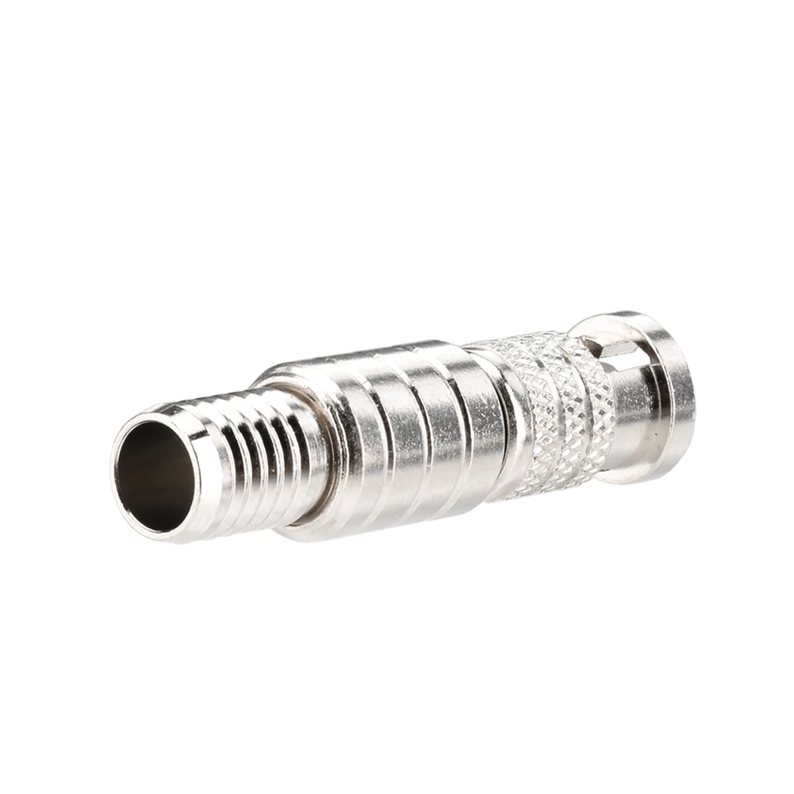 75 Ohm HD BNC Straight Crimp Plug Coaxial Connectors for Audio Video Cables