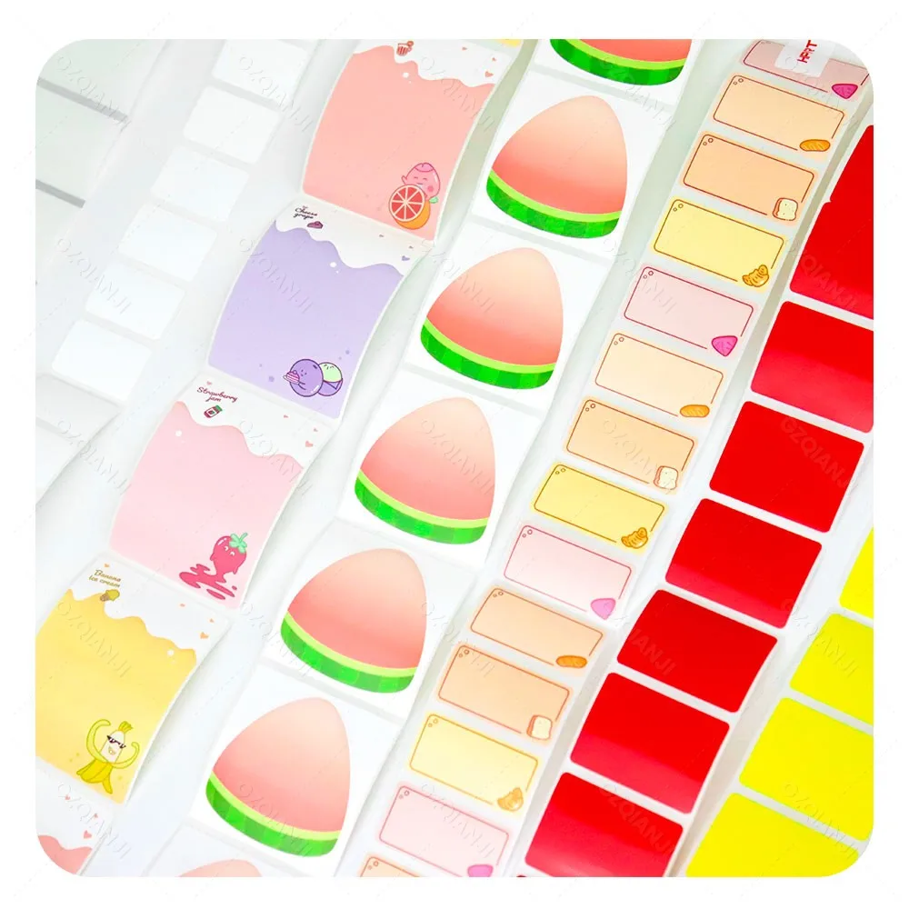 HPRT Bluetooth Thermal Label Printer White Transparent Color Paper Sticker for New1 T20 T260LR Label Maker CommodityPrice Tag