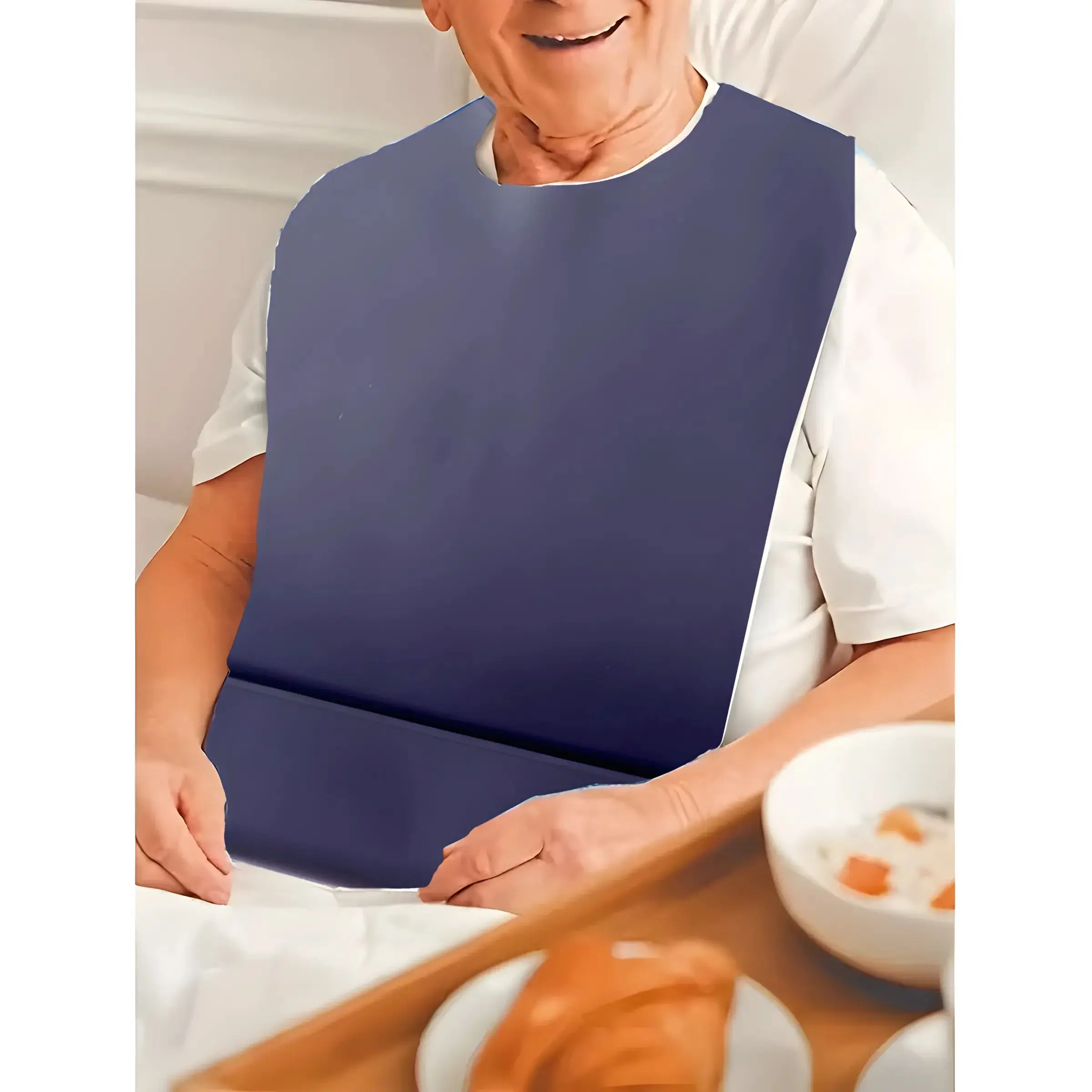 Silicone adult bibs bibs feeding rice bibs silicone bibs soft material easy to wash